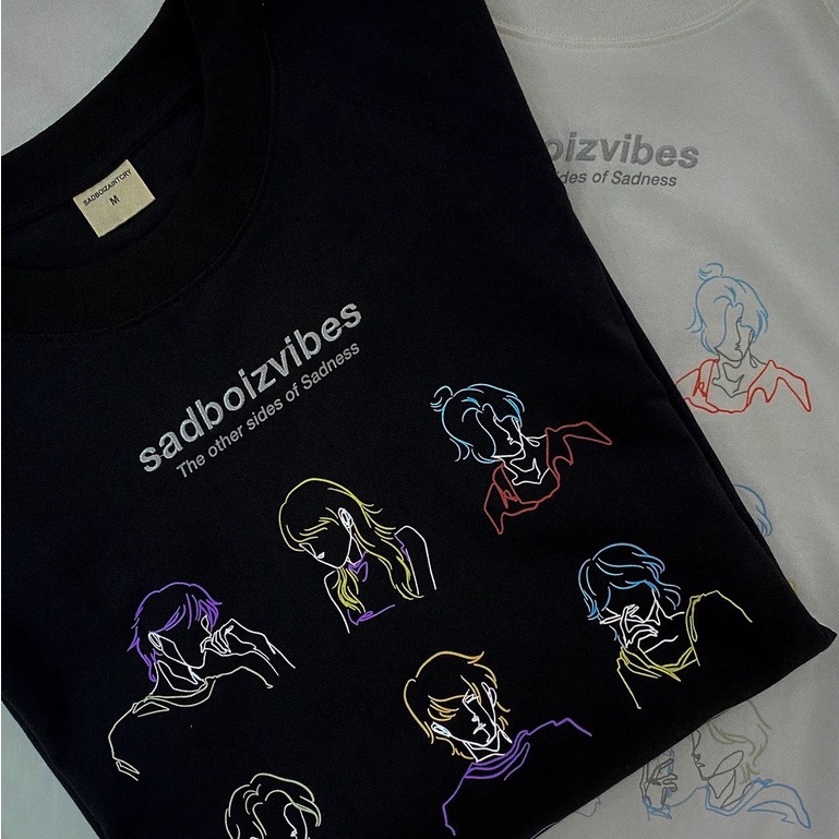Áo thun SADBOIZ SADBOIZVIBES TOSS BLACK