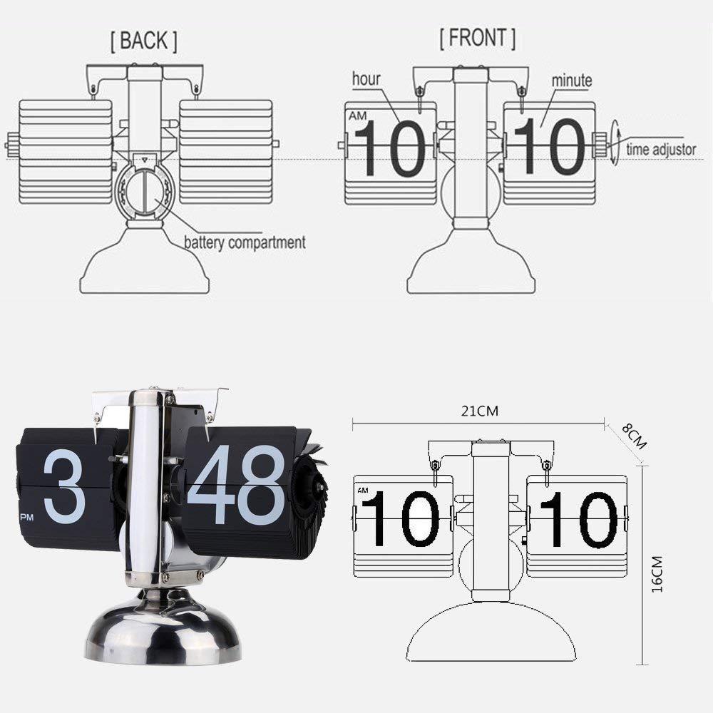 [HCM]Đồng hồ để bàn Lá Lật Flip Clock