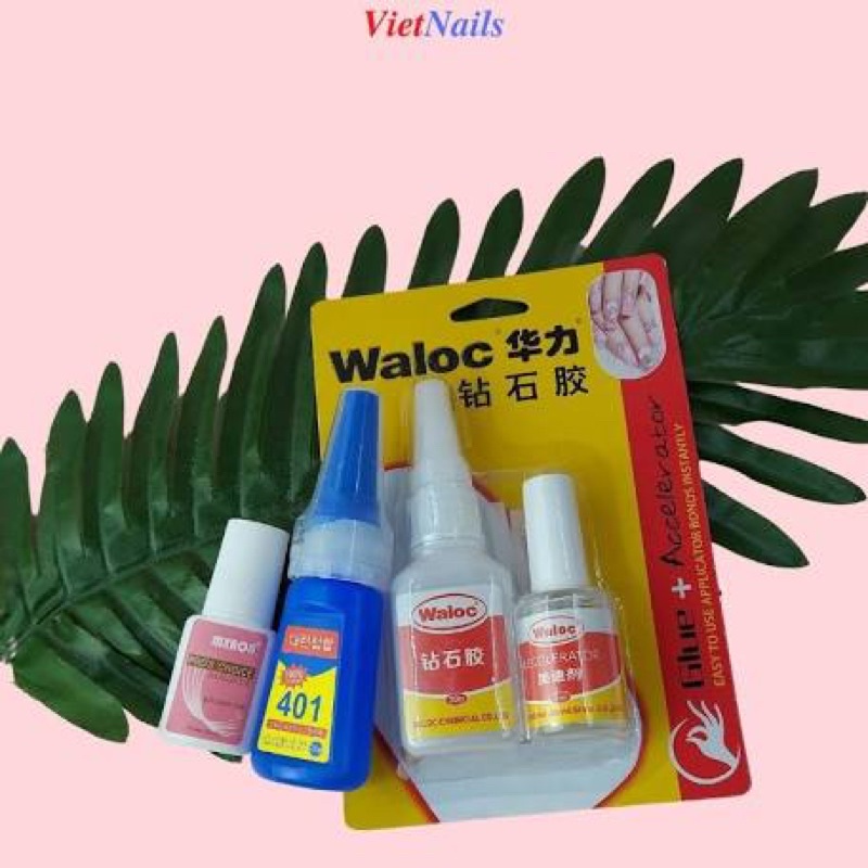 Keo gắn móng 401 chuyên dụng chuẩn xịn