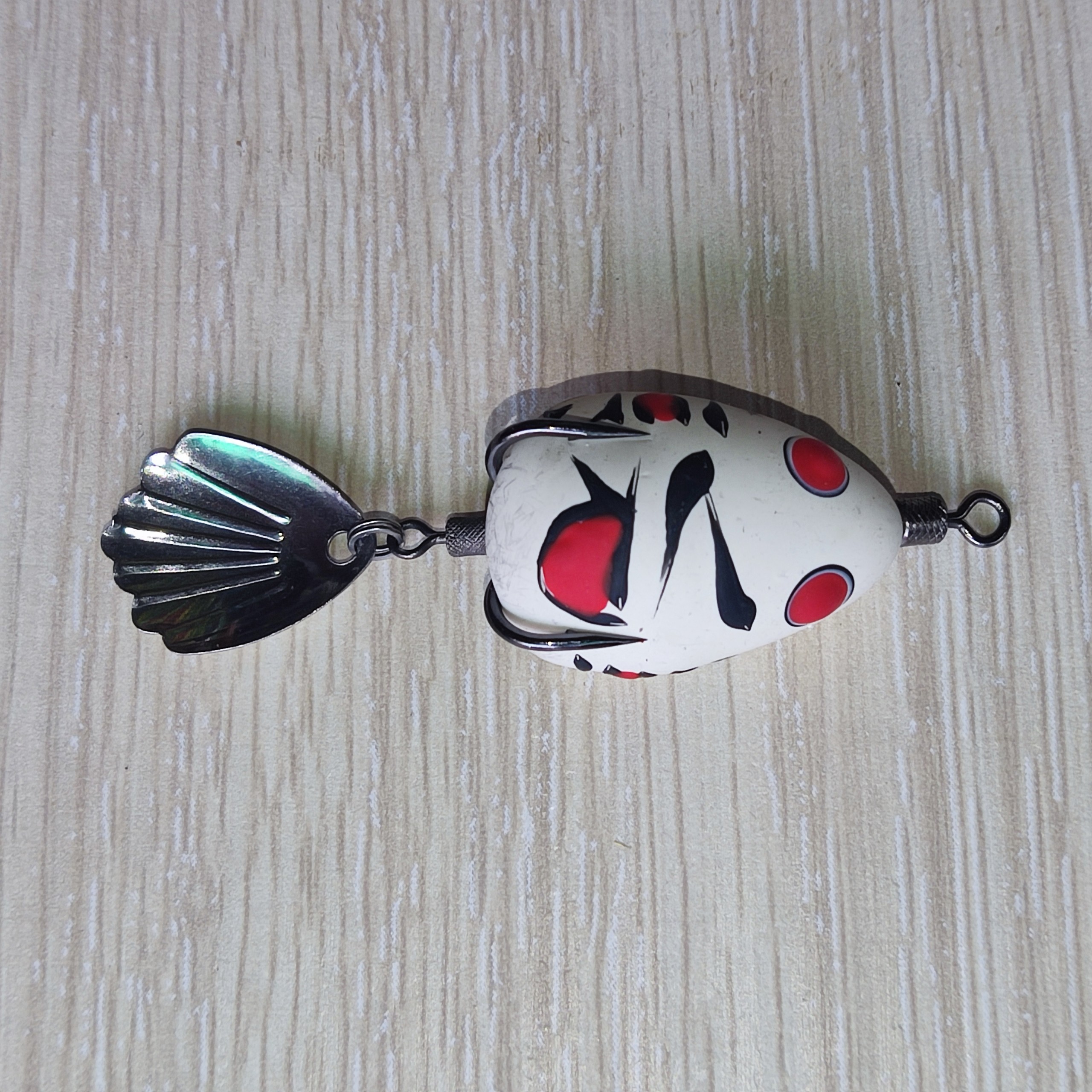 Mồi câu lure nhái hơi VR mini