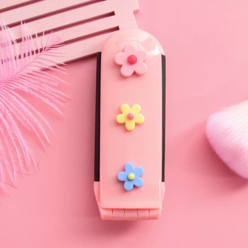 [HCM]Bộ Gương Lược Chải Tóc Nhựa Dẽo Chống Trượt Đủ Họa Tiết - kireicos