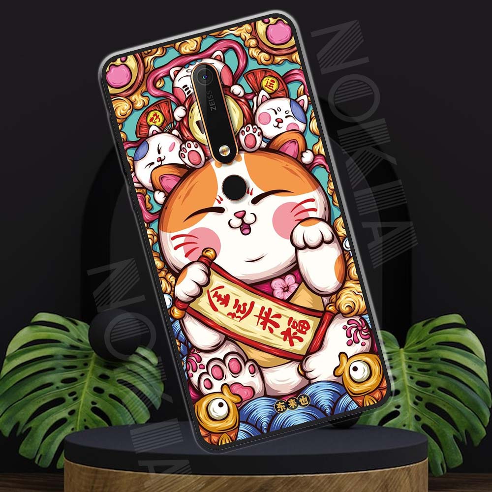 Ốp lưng Nokia 6.1, Nokia 6 (2018) mẫu BST Con giáp TPU