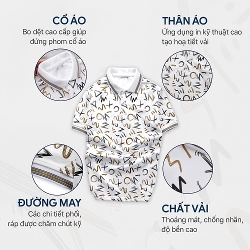 Áo thun polo nam mẫu mới trẻ trung