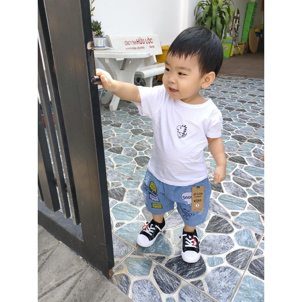 Quần bò ĐÙI Snack cho bé 10-21kg