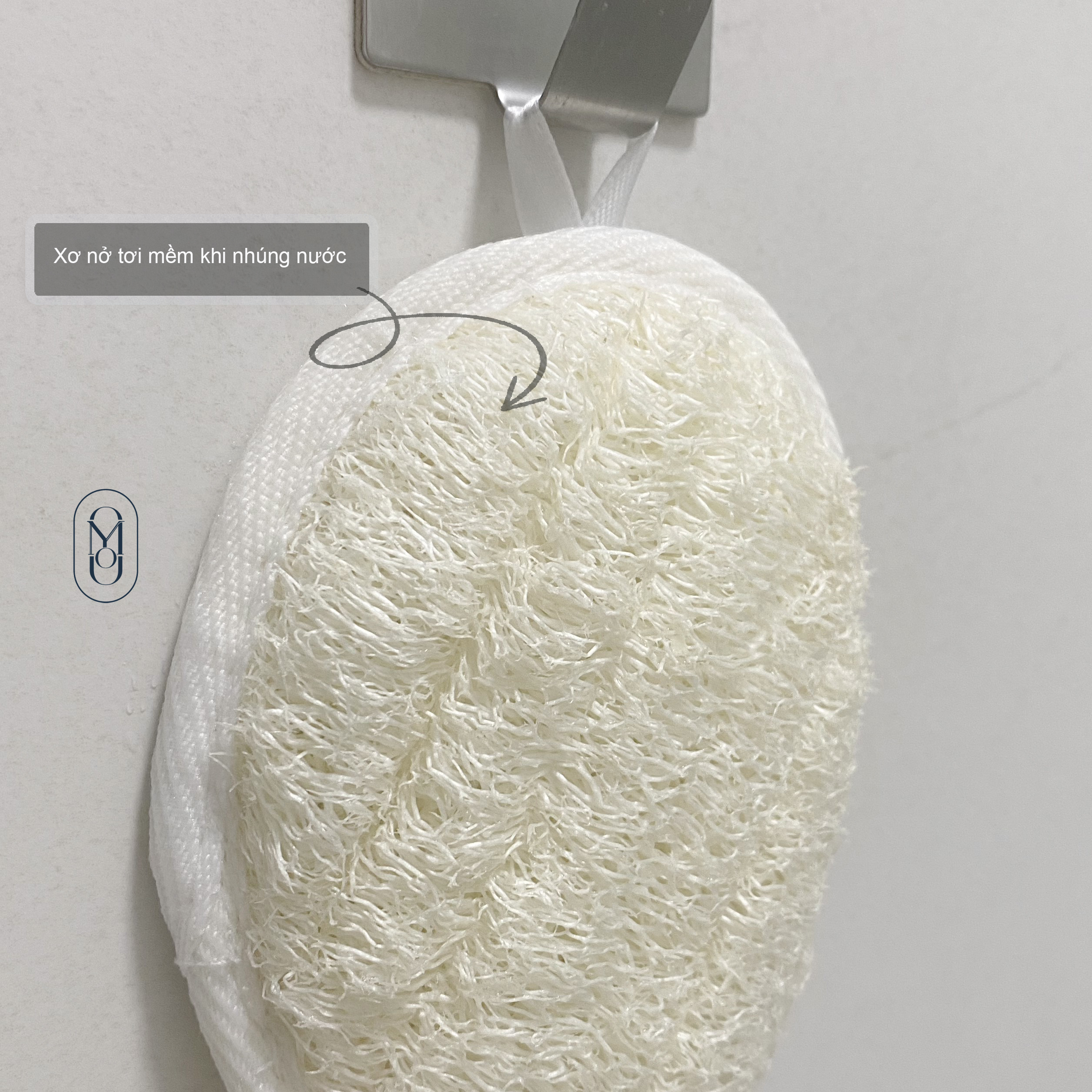 Miếng xơ mướp tẩy tế bào chết