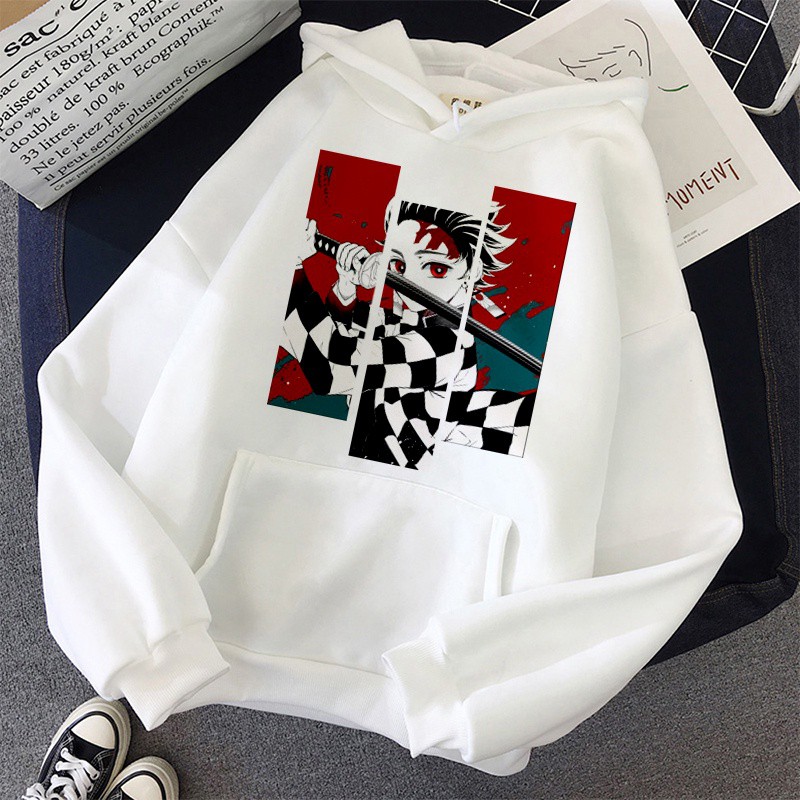 Áo Demon Slayer Anime Tanjiro and Nezuko Hoodie unisex siêu hot