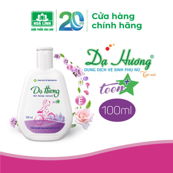 Dung dịch vệ sinh phụ nữ Dạ Hương Bạn Gái (Dạ Hương Teen+) 100ml