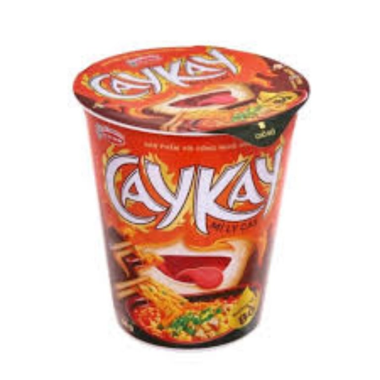 Mì CayKay vị  bò / kim chi cay  ly 66gr