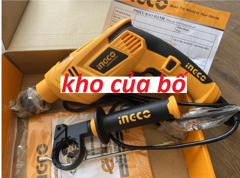 Máy khoan búa 850w ingco id8508e