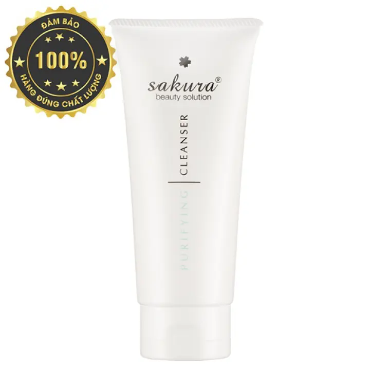 sakura deep purifying cleansing foam