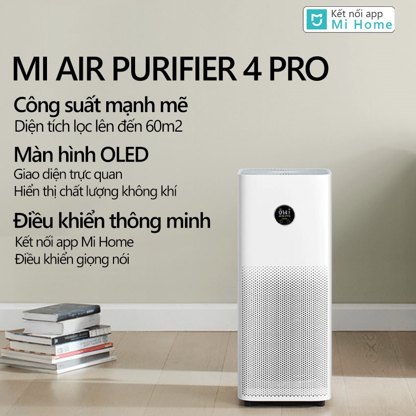 Máy lọc không khí Xiaomi 6 / 4 Pro / 4 / 4 Lite / 4 Compact Smart Air Purifier - Chính hãng Digiworld