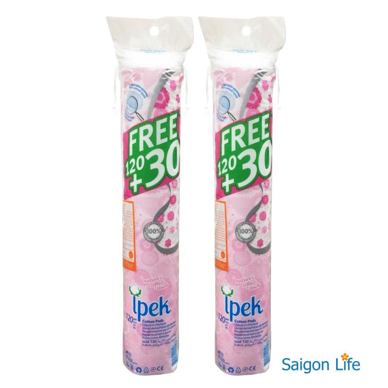 Combo 2 Bông Tẩy Trang IPEK 150 Miếng (Thổ Nhĩ Kì) tốt nhất