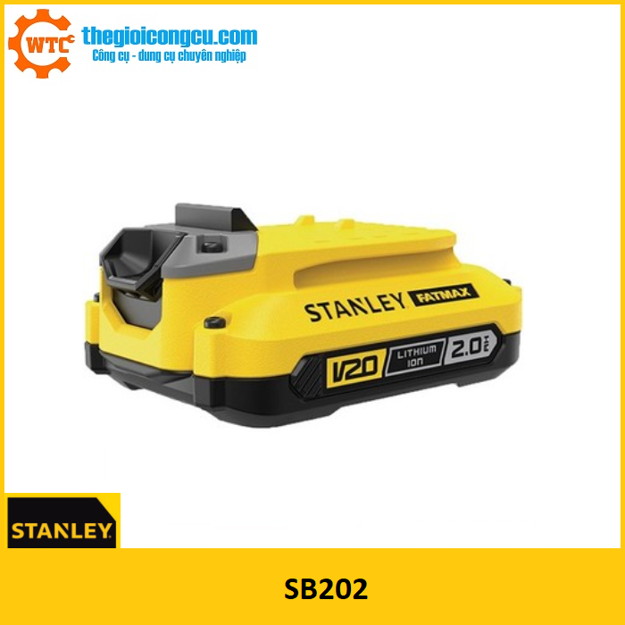 Pin li-ion cho máy khoan 20v stanley sb202