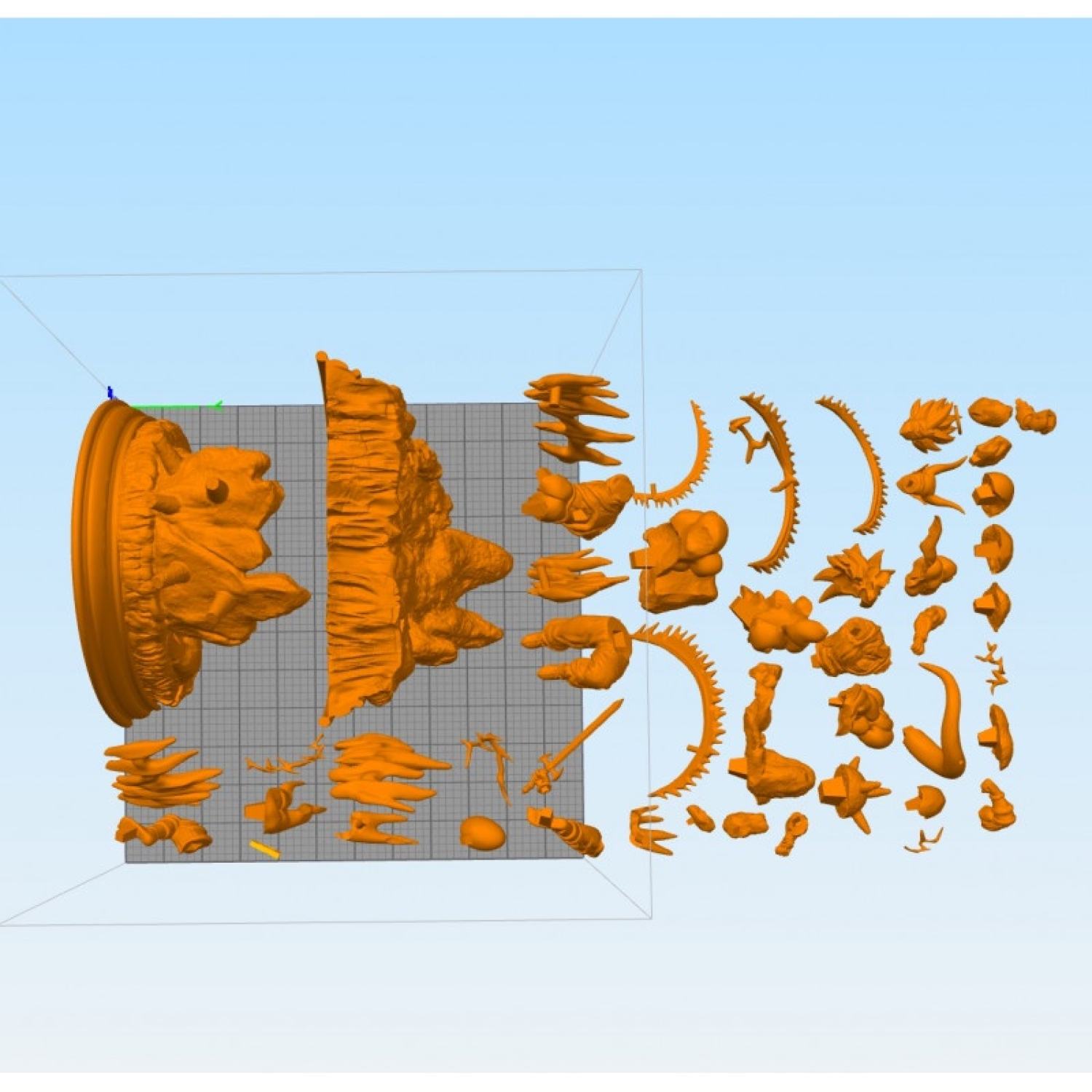 File in 3D Goku vs Yanemba - Dragon Ball