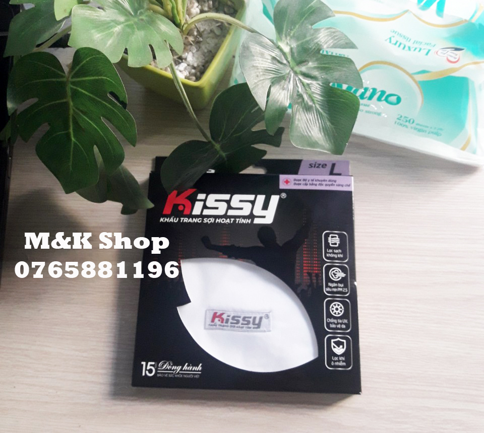 Khẩu trang vải Kissy người lớn