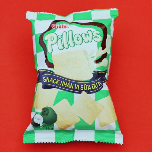 Bịch 10 gói snack pillows Oishi gói 18g