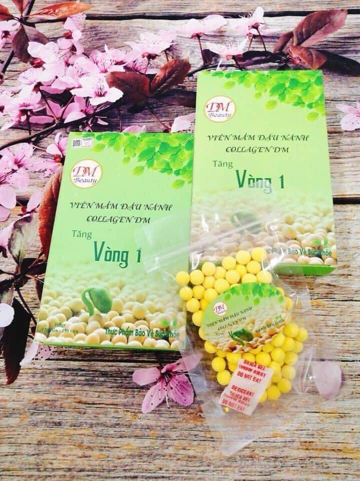 Viên Mầm Đậu Nành Tăng Vòng 1