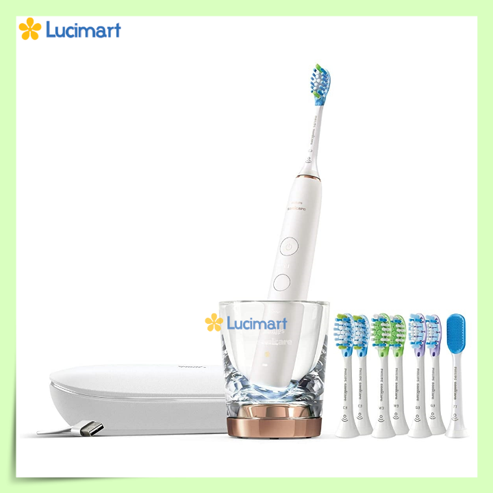 Bàn chải điện Philips Sonicare 9700 DiamondClean Smart [Hàng Mỹ]