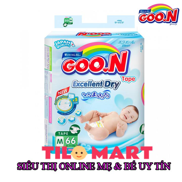 [HCM]Bỉm Goo.n Slim dán M66