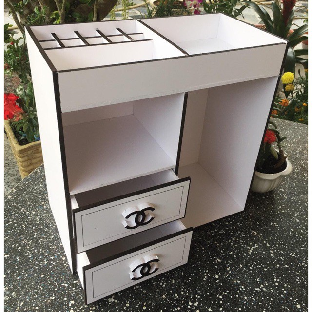 khay tủ kệ đựng mỹ phẩm, trang sức size 30cm