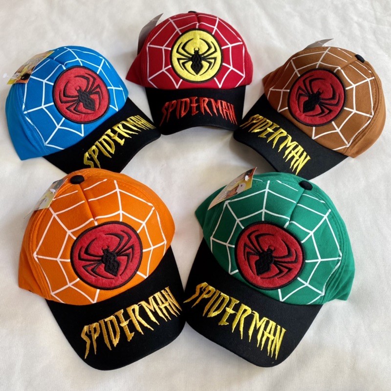 [ Bé 2-5 Tuổi ] Nón Kết Spiderman Con Nhện Cho Bé Trai Siêu Đẹp