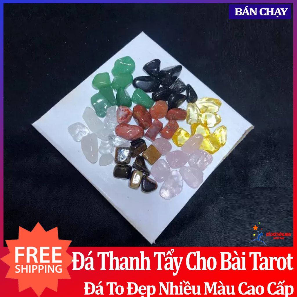 Đá Thanh Tẩy Bài Tarot Nhiều Màu