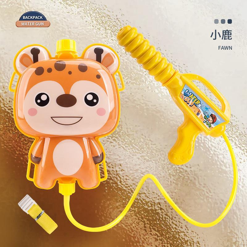 Ba lô trẻ em súng nước đồ chơi súng nước kéo súng phun nước cỡ lớn mẫu giáo súng phun nước đồ chơi trẻ em