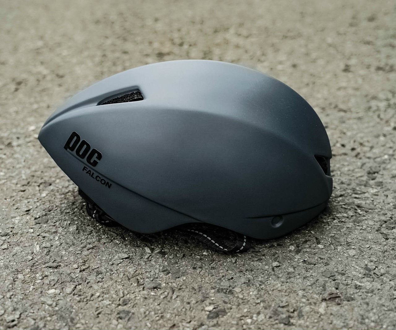 [FREESHIP] Nón Xe Đạp - Thể Thao POC Falcon Xám Nhám
