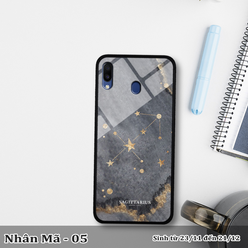 Ốp kính SAMSUNG M30 in cung hoàng đạo