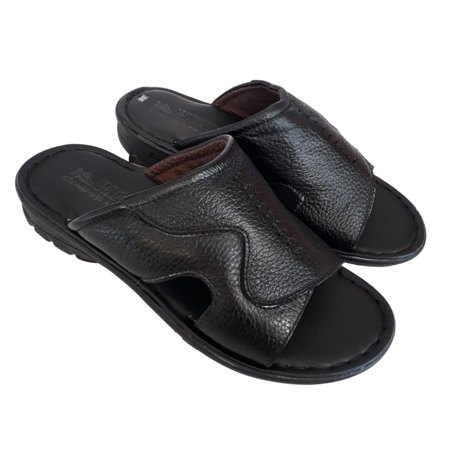Dép Da Nam Da Bò, Dép Da Bò Nam Cao Cấp HKT Shop DN489