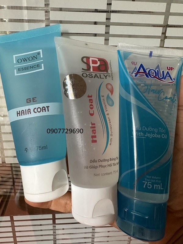 Dầu Bóng Tóc Aqua Bóng Mượt các loại 75ml