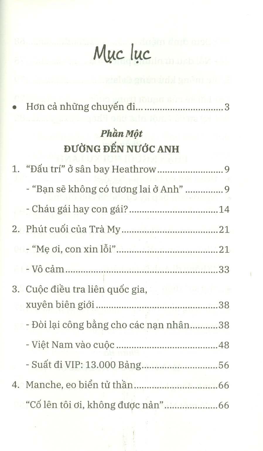 Hành Trình Tử Thần - Ghi Chép Từ Nước Anh