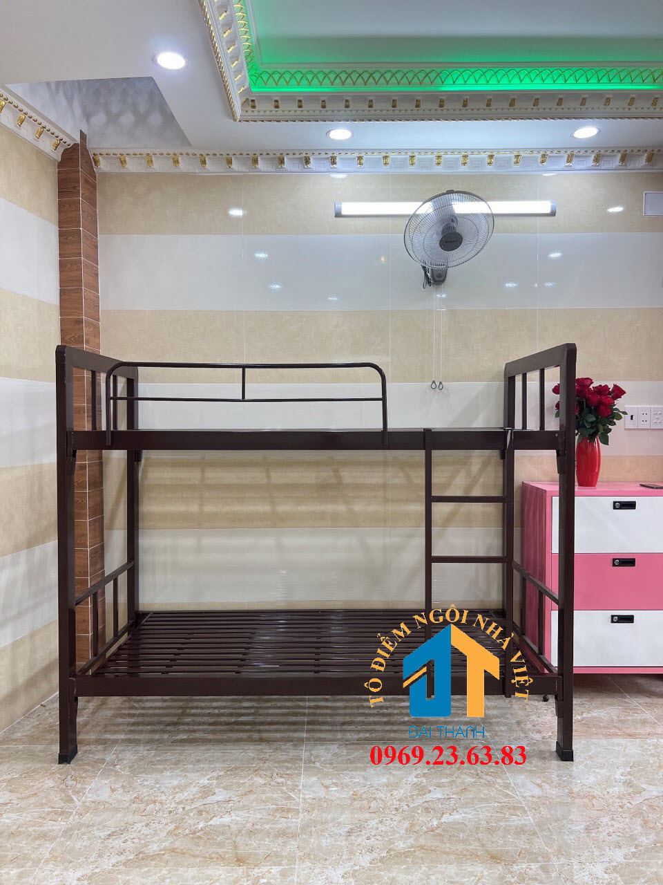 Giường  2 tầng hộp cao cấp 1MxX2M