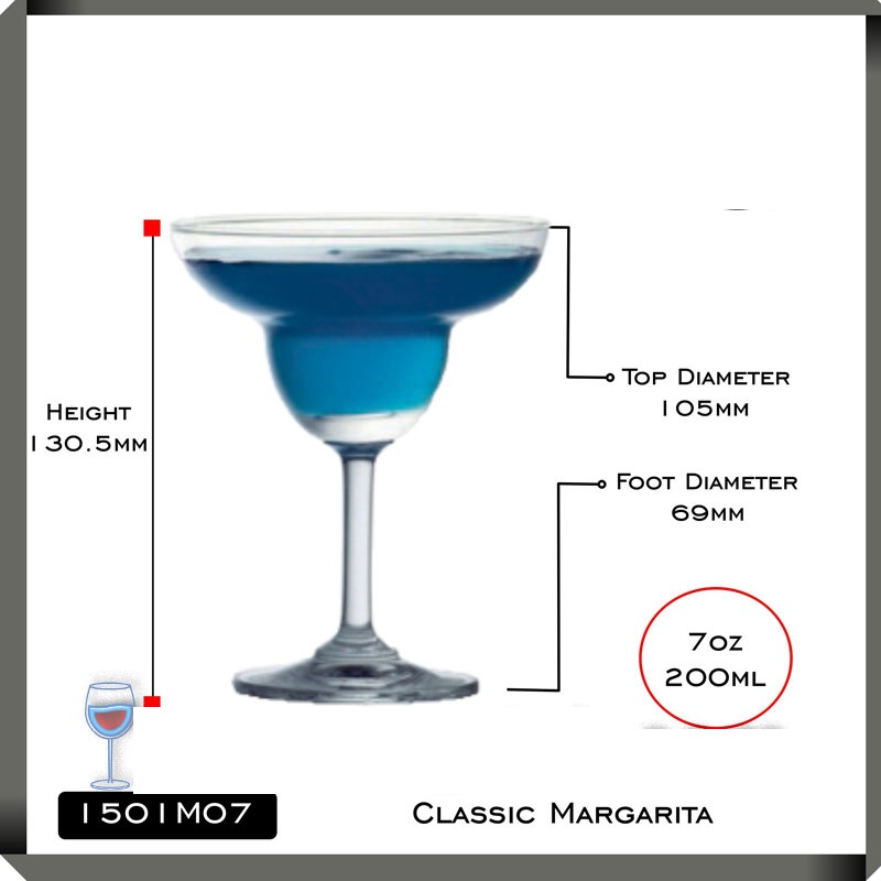 Bộ 6 Ly Classic Margarita 501M07 - 200ML