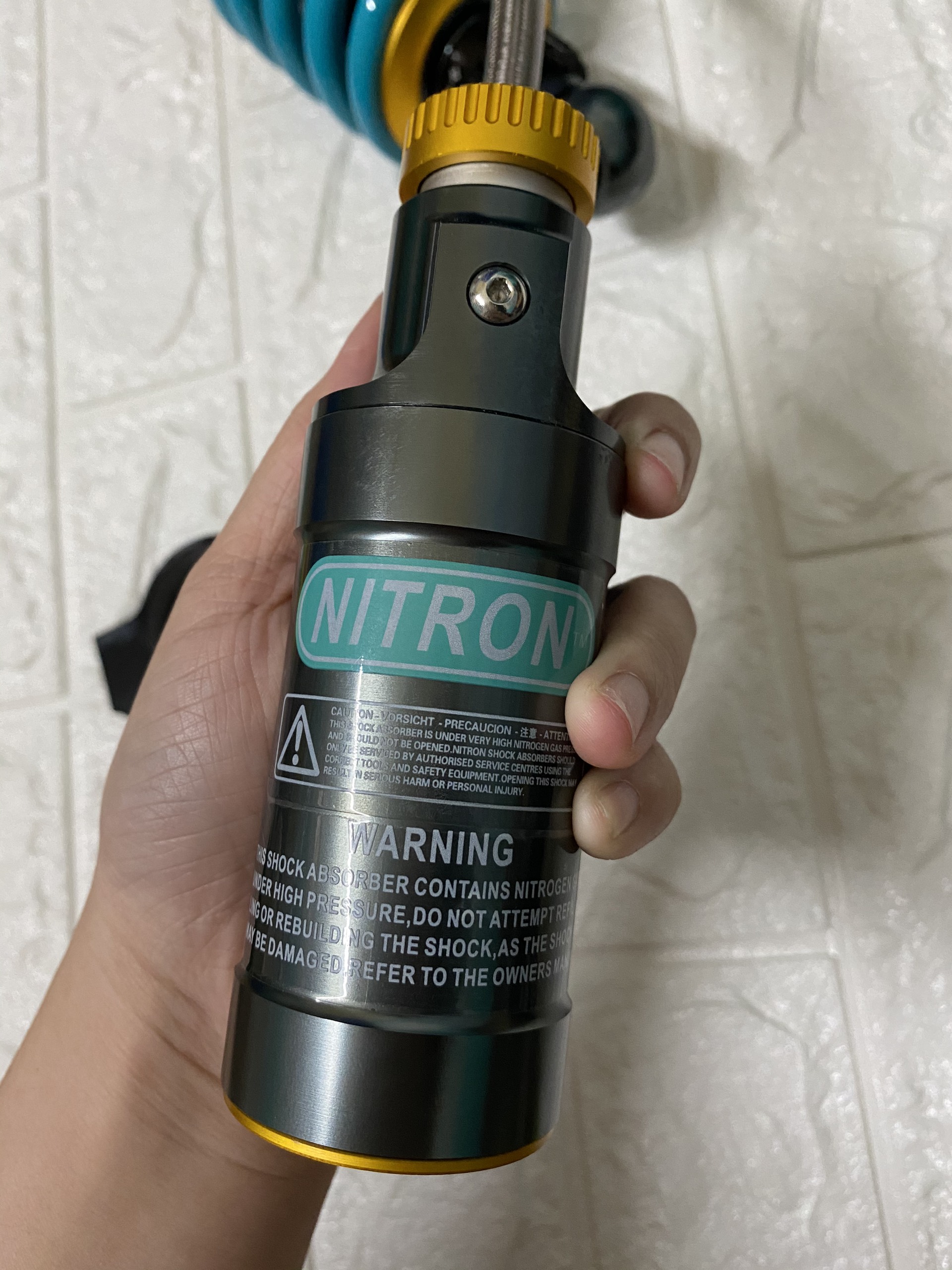 Phuộc nhún sau Nitron bình dầu cho Ex 135 150 155