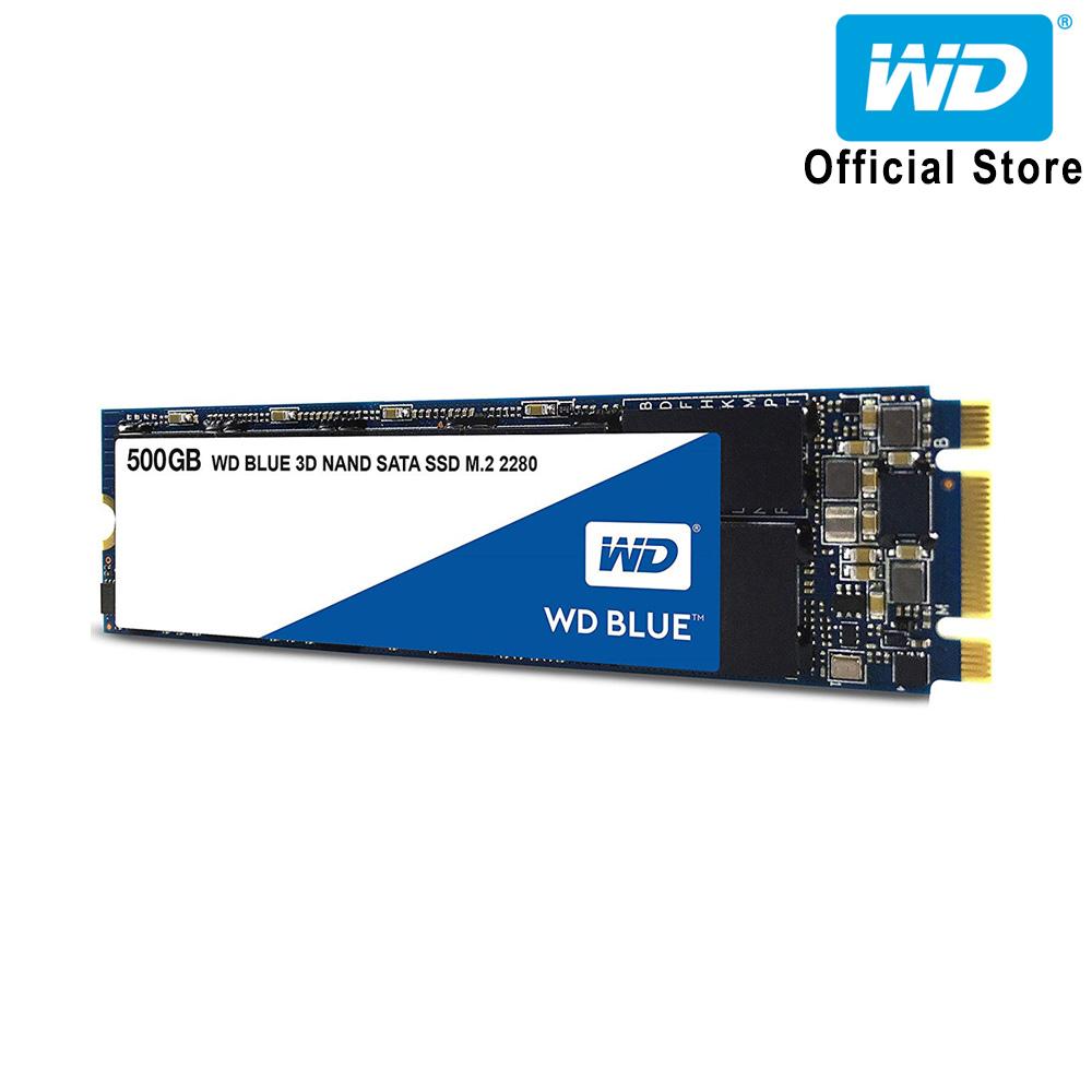 Ổ cứng SSD WD Blue 3D-NAND M.2 2280 SATA III 500GB WDS500G2B0B
