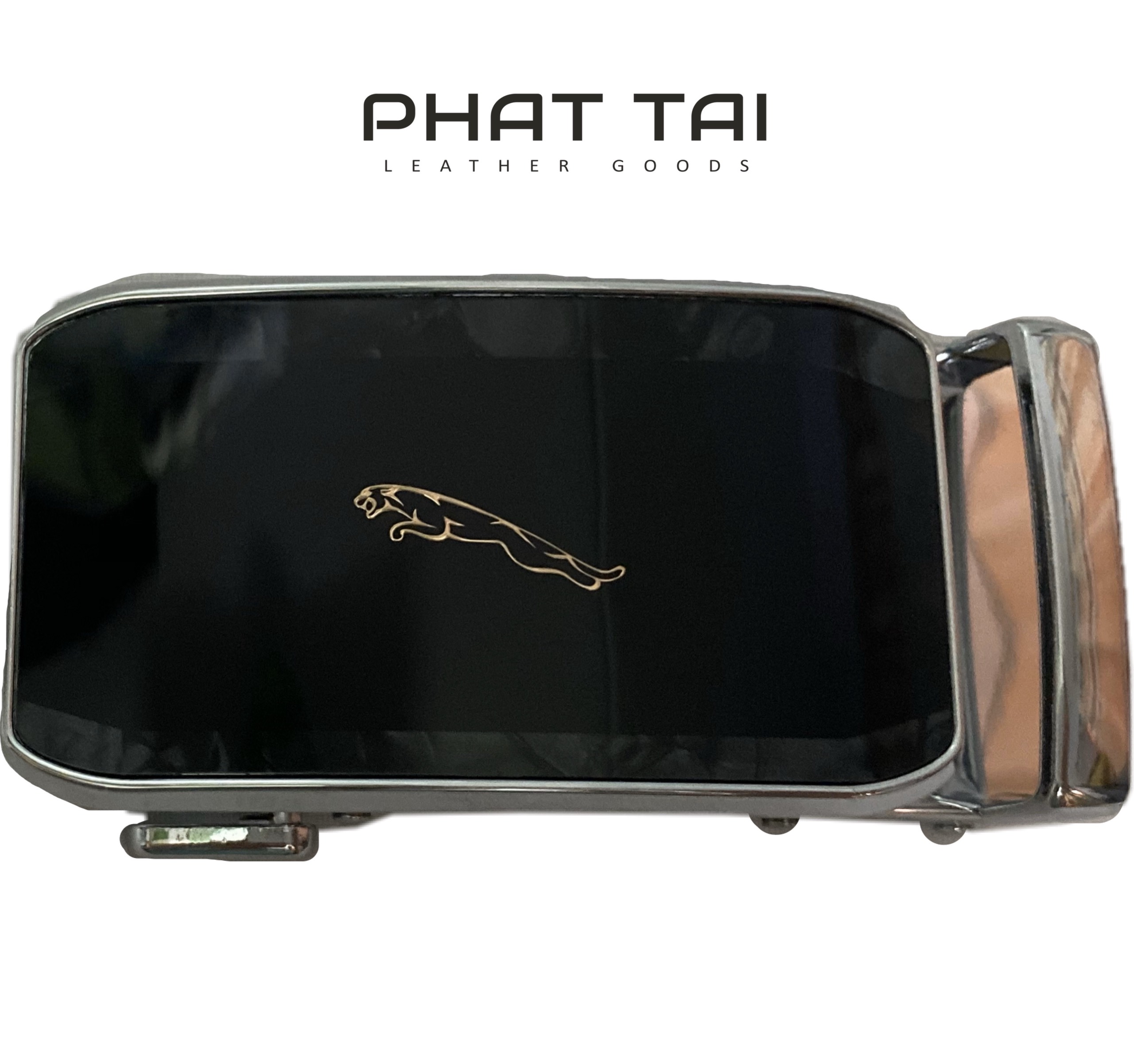 [Khoá Tăng] Đầu khoá thắt lưng nam, mẫu gương, logo thương hiệu