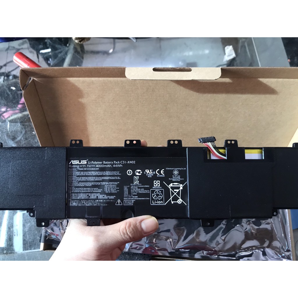 Pin 44wh asus vivobook s300 s300ca x402c s400c s400ca c21-x402 c31-x402 battery