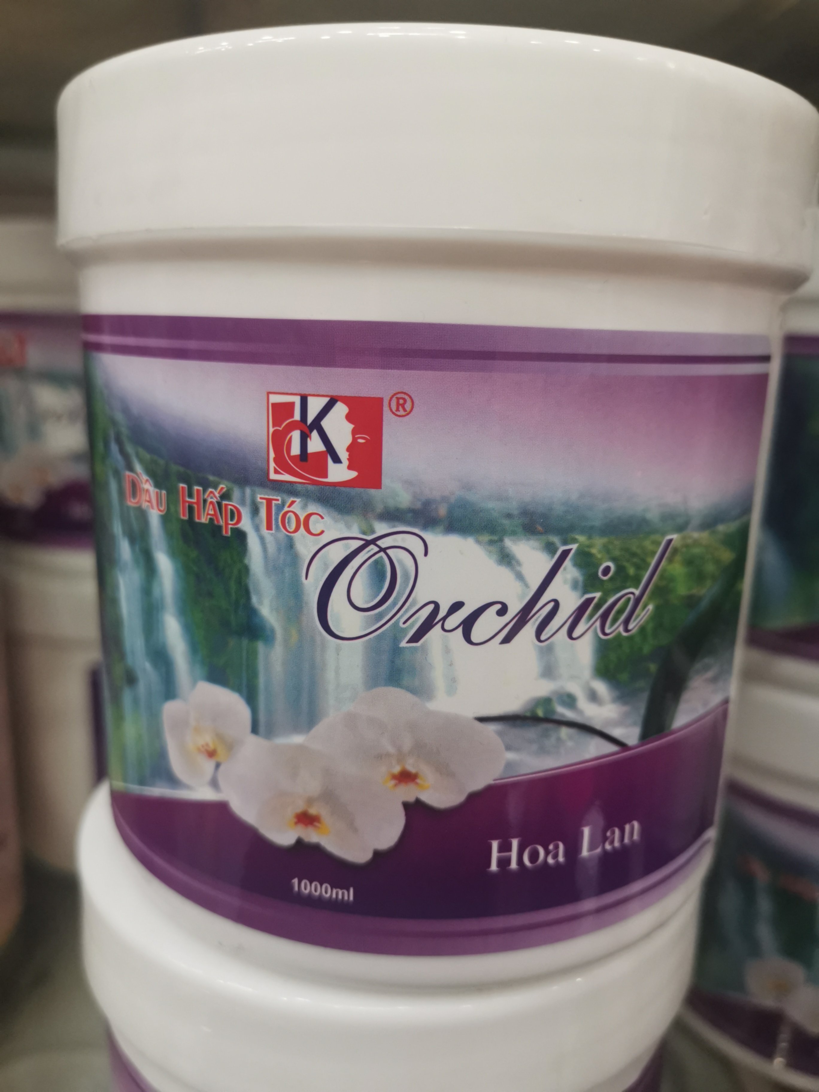 Kem ủ hấp tóc hoa lan orchid 1000ml