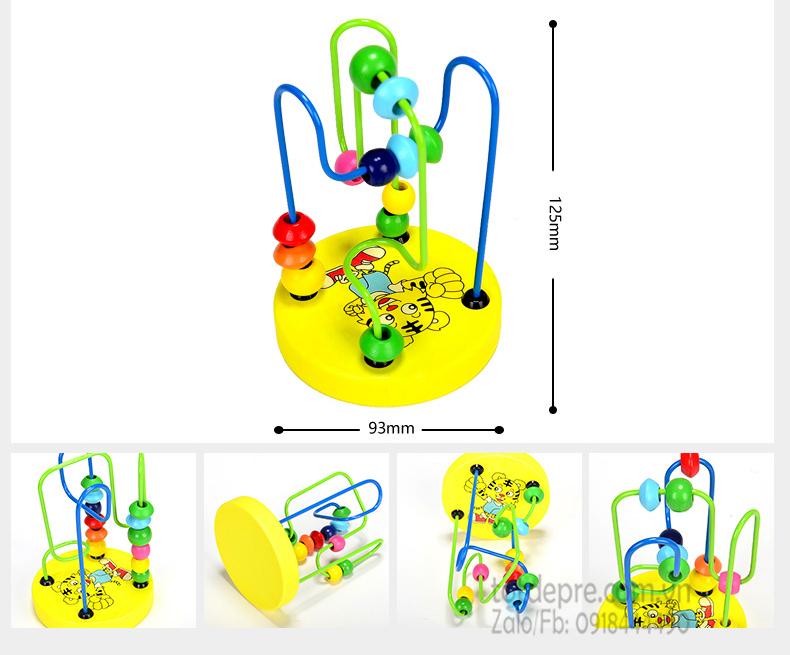 Đồ chơi luồn hạt mini 12.5x9.3cm