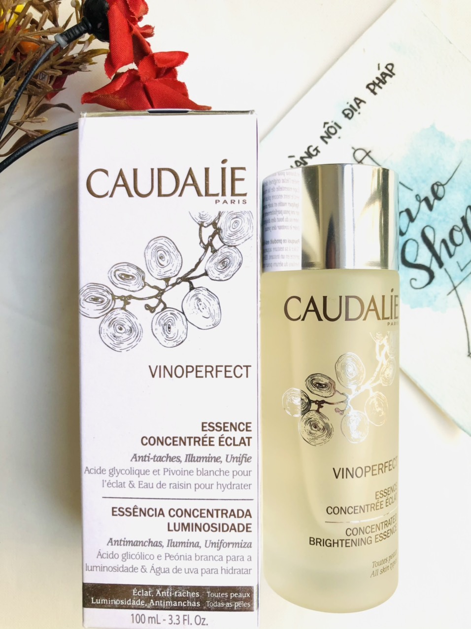 Nước thần Caudalie Vinoperfect - Essence Concentree Eclat