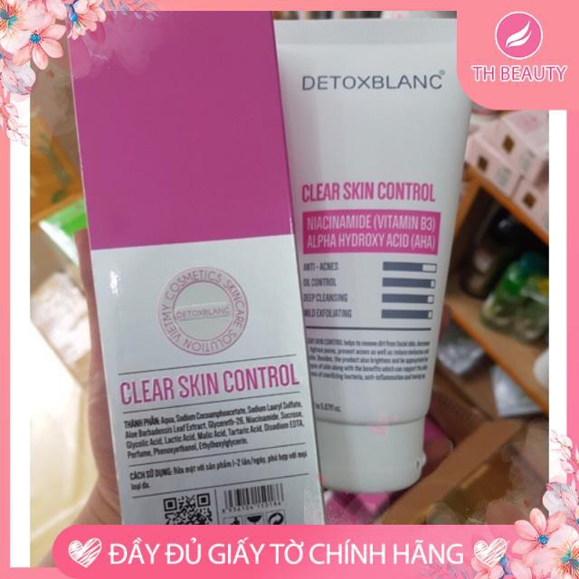 [Chính hãng] Sữa rửa mặt Detox Blanc [2]