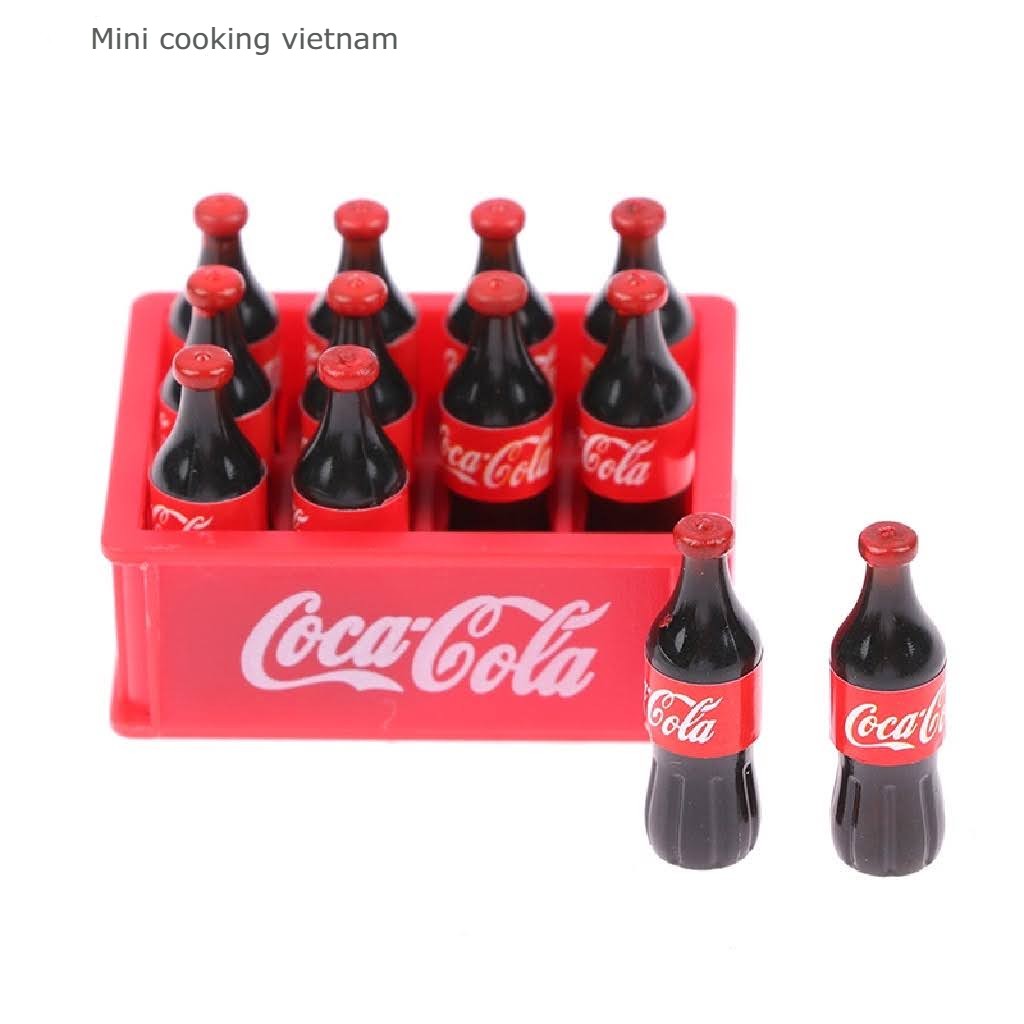Sét Mô Hình Chai Nước Ngọt Pepsi cho búp bê Mini / Mini cooking vietnam