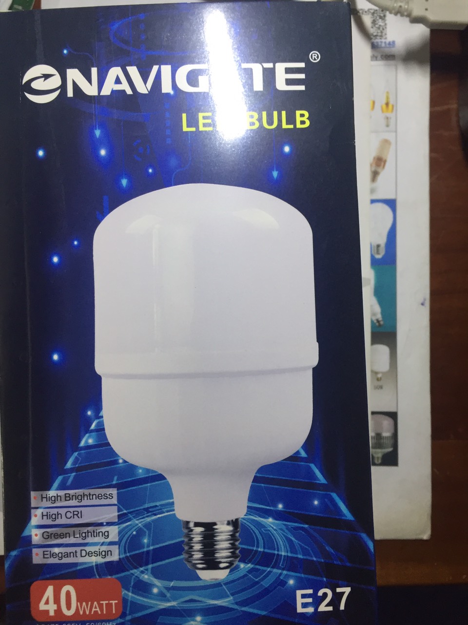 Bóng đèn trụ led 40w Navigate Chính Hãng