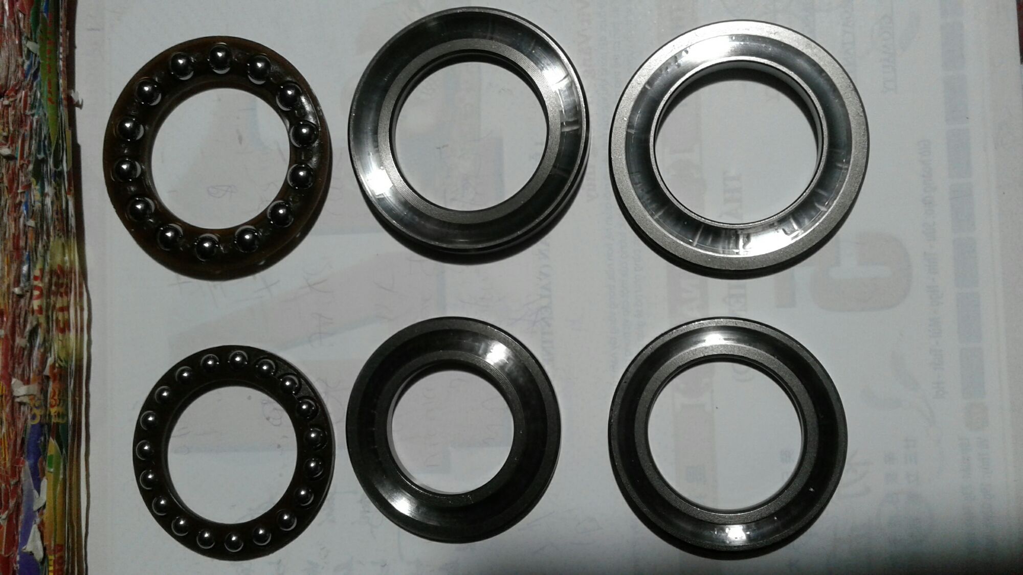Bộ chén cổ xe sirius, exciter 135, exciter 150 hiệu rex thailan.