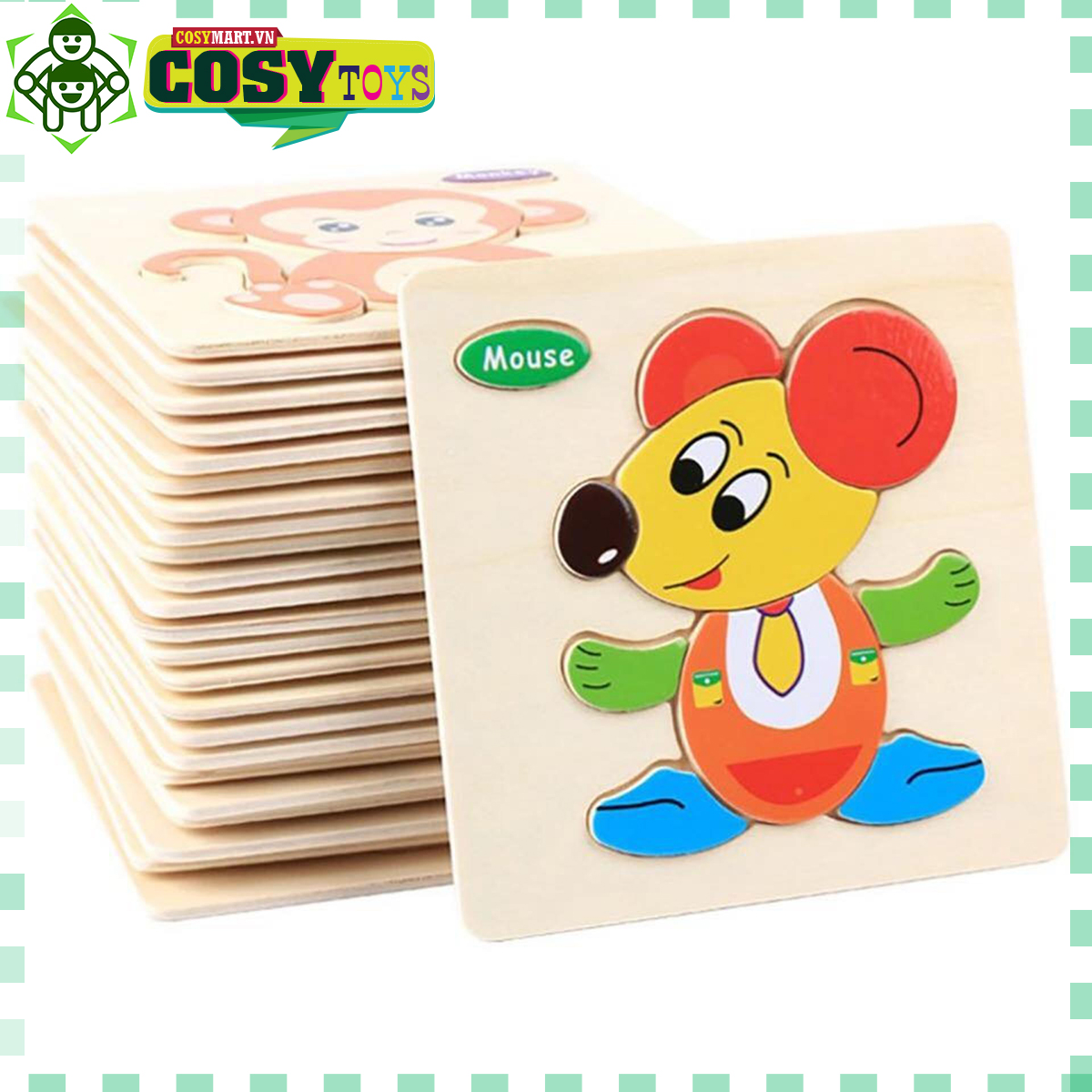 Tranh gỗ ghép 3D đủ chủ đề