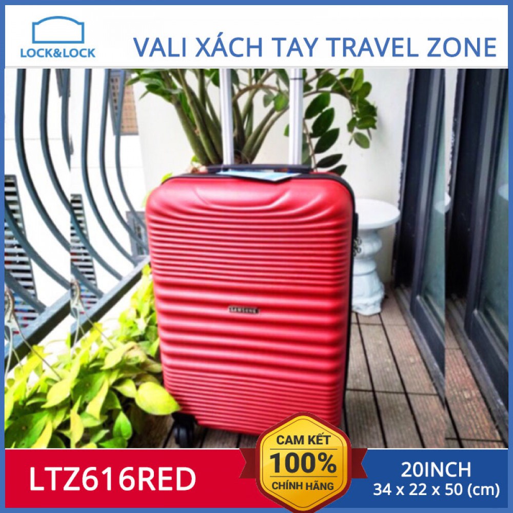 Vali Lock&lock LTZ 616 - Red 20 inch