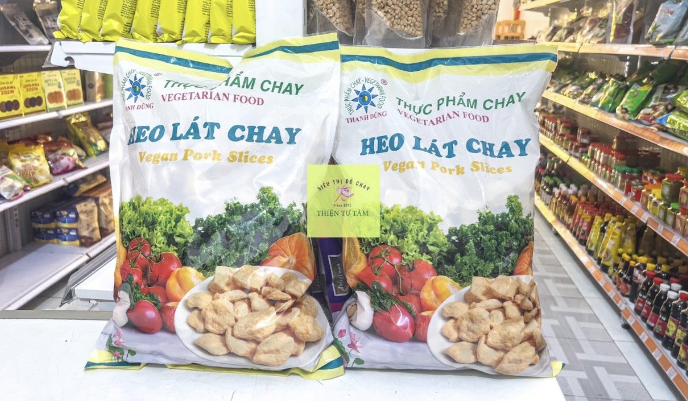 Heo lát chay thanh dũng hương vị thơm ngon đăc trưng gói 1kg