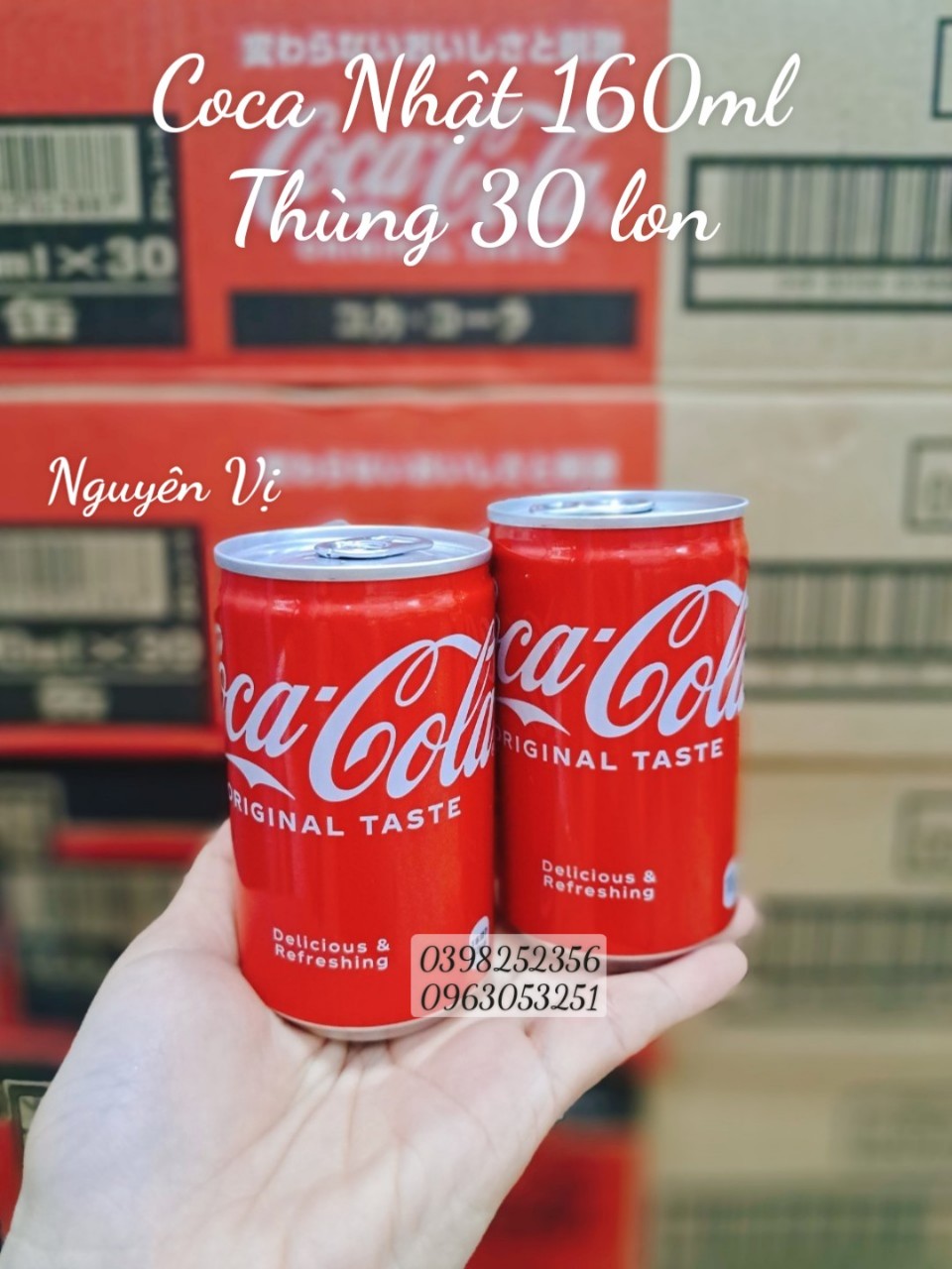 Nước Ngọt Coca Nhật Mini - 160ml (  1 lon)