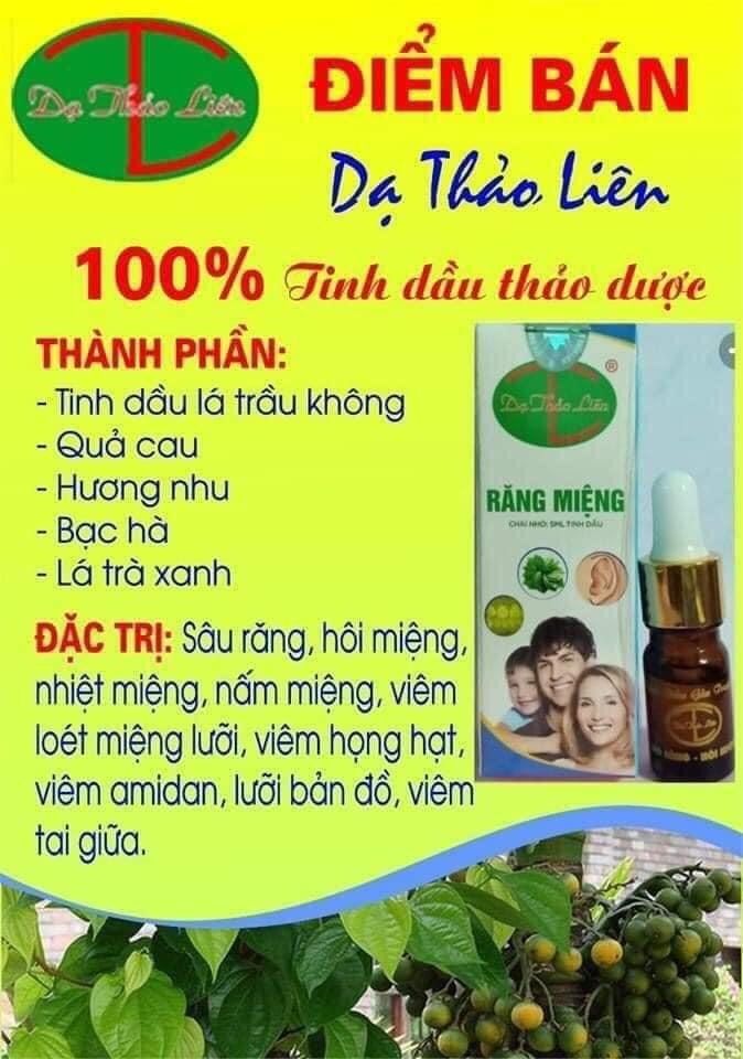 Tinh Dầu răng miệng Dạ Thảo Liên 5ml chính hãng